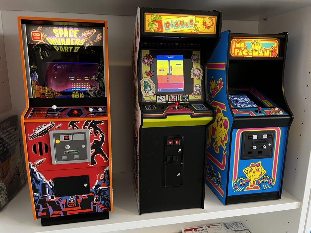 Arcade-machines in mijn Mancave